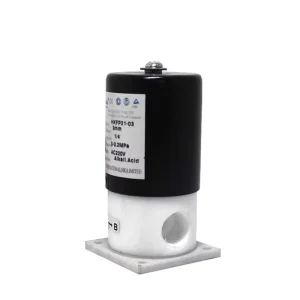 Manufacturer Corrosion-Resistant Plastic PTFE Solenoid Valve
