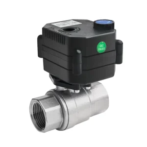 Manufacturer DN15 1/2 Inch DN20 3/4 Inch DN25 1 Inch 12V 24V Electric Motorized Actuator Operated Ball Valve Remote Water Control