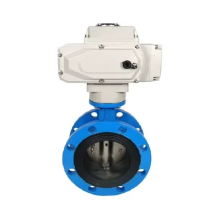 Manufacturer Direct Electric Flange Soft-Seal Butterfly Valve