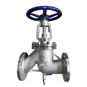 Manufacturer Direct Sales Corrugated Pipe Antibiotic Flange Globe Valve