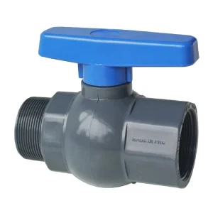 Manufacturer Direct Sales DN20 PVC Inner Outer Wire Octagonal Water Valve Ball Valve Manual Threaded Connection 1 Year Warranty