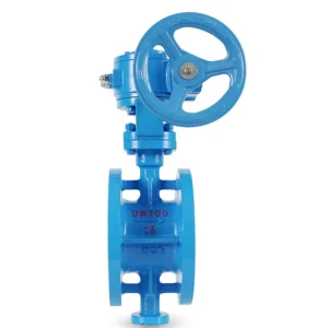 Manufacturer Direct Sales Flange Hard Seal Butterfly Valve Cast Steel Turbine Butterfly Valve
