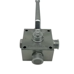 Manufacturer Direct Supply KH3/KH4 Three-way/Four-way High-pressure Hydraulic Ball Valves Thread Connection Hydraulics