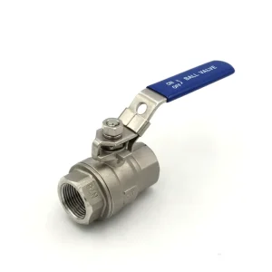 Manufacturer Stainless Steel 2pc Ball Valve SS201 SS304 SS316 Female Thread valves
