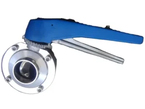 Manufacturer Supplier Stainless Steel Butterfly Valve Welding for Sanitary Dairy Equipments