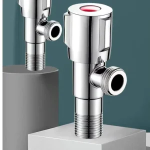 Manufacturer Thickened Stainless Steel Angle Valve Switch Kitchen Shut off Valve Modern Design