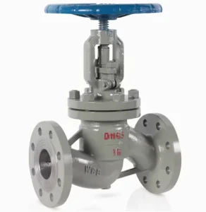 Manufacturer WCB Cast Steel Manual Gate Valve with Bellows Seal Flange for High-Temperature Oil and Steam
