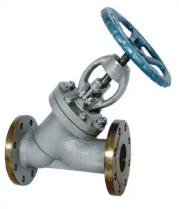 Manufacturer Y-shaped Flange Globe Valve Stop Valve