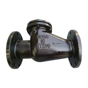 Manufacturer direct swing check valve H44W T 10 flange ductile iron one-way check valve