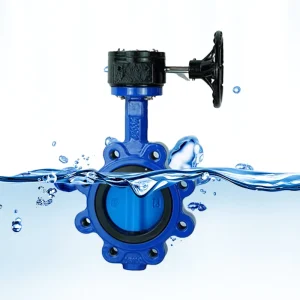 Manufacturing Manual Ductile Cast Iron Lug Butterfly Valve Regulating Valve