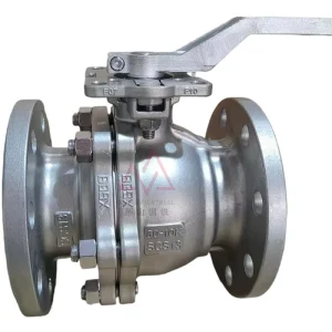 Marine Grade SUS304 JIS 10K Flange End Ball Valve for Ship Water Oil Delivery System