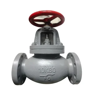 Marine JIS Cast Iron Straight Through Globe Valve F7305 F7307 F7309