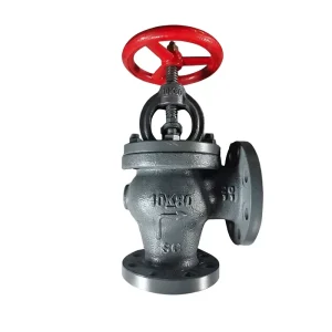 Marine JIS Cast Steel Angle Valve F7311 F7319 F7313 F7311c F7471 F7473 Flanged End for Shipbuilding