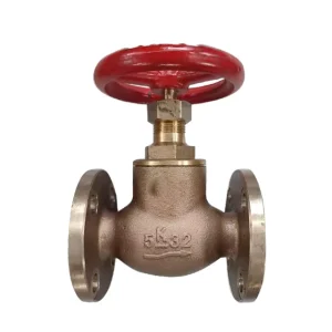 Marine JIS F7351 Bronze Screw-Down Check Globe Valve 50A-350A