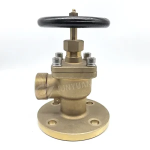Marine K5 K10 JIS Marine Angle Hydrant Valve Manual Power Marine Valve JIS F7400 Bronze Hose Angle Valve OEM ODM OBM