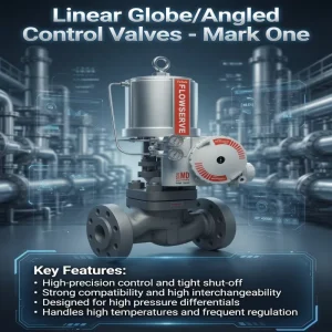 Mark One Globe Control Valve for Liquid and Gaseous Services with SVI1000 Positioner