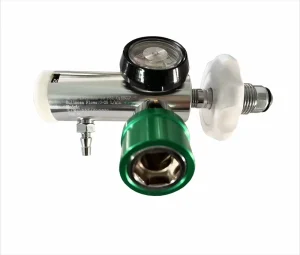 Medical EMS Oxygen Regulator Pressure Reducing Valve Cylinder BN-A-1 DIN Model Aluminum Brass