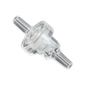 Medical Equipment Mini Diaphragm Type Plastic Bottle Safety Water Non Return Air Control One Way Check Valve 1/8″ Port Silicone