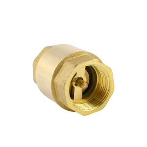 Medium Pressure 1/2 3/4 1 Inch Female Thread One-way Anti Backflow Check Valve Brass Spring Manual Water General Use