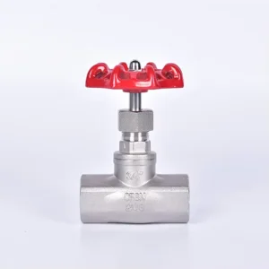 Medium Pressure 200psi Stainless Steel Globe Valve CF8M Screw Thread End