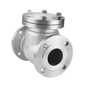 Medium Pressure SS Stainless 304 316 Metal Flow Control Flange Swing Pipe 16P Check Valve