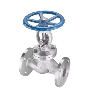 Medium Temperature Industrial Pipe Fitting Water Steam Flow DN32 Flanged Metal Standard Globe Valve