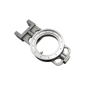 Metal Casting Service OEM Stainless Steel Butterfly Valve Body Frame Silica Sol Lost Wax Casting Valve Seat Cast Components