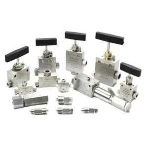 Metal Ultra-High-Pressure Needle Valve 15000 psi with Metal-to-Metal Seating, Five Body Patterns
