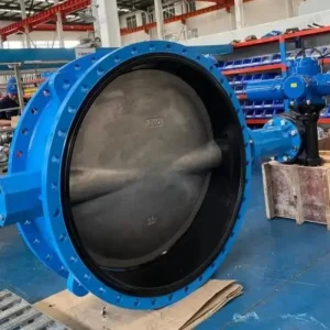 Metal to Metal Sealed Butterfly Valve Hard Faced Stellite Seat SS316 CF8M Body High Temp +470°C