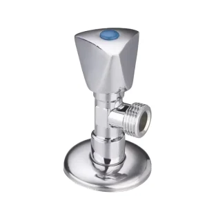 Miaoyi Factory OEM Price Manual Water Multi Function Bathroom Iron Brass 90 Degree 1 2 General Angle Valve PN10 Silver 3 Year