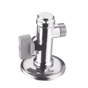 Miaoyi Toilet Square 1 2 Manual Iron Brass Angle Valve for Water Use