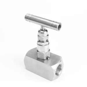 Micro-Adjustment Fine-Flow Needle Valve 304/316 Stainless Steel Internal Thread Hydraulic Axial Valve, 1-Way/2-Way
