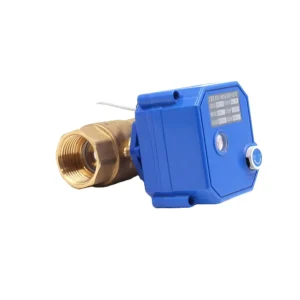 Mini Motor Automatic Control Valve 2 Way 3 Way Brass Stainless Steel Floating Ball Valve Auto Shut-Off Water Valve