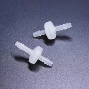 Mini Plastic Check Valves 3/16in for 4mm Oxygen Generator Hose Pneumatic PP Diaphragm Check Valves for Water Gas Oil