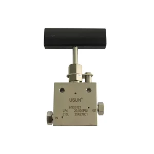Model HS30131 30K PSI 3/8″ Thread Straight Stainless Steel 316 High-Pressure Needle Valve