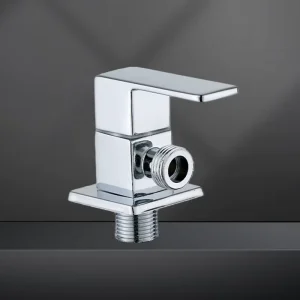 Modern Design Zinc Alloy Angle Water Valve Plastic Handwheel Valvula Angular Sturdy High Quality Bathroom Angle Valve Factory