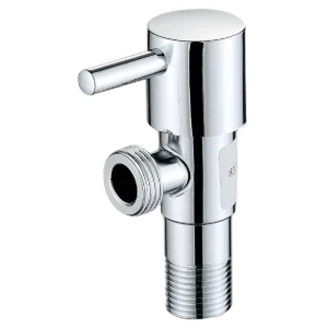 Modern Good Quality Stainless Steel Angle Valve 1/2 Durable Quick Open 90 Degree Angle Stop Valve Easy Installation