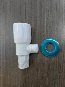 Modern Heavy Duty Leak Proof Corrosion Resistant 1 2” Plastic Durable Stop Valve with 5 Year Warranty for Bathroom Kitchen