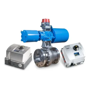Modular Trunnion Mounted Ball Valve With Smart Positioner for Oil Gas Pipeline Refinery Flow Control