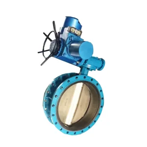 Motor Operated Valve Actuator Flange Butterfly Valve