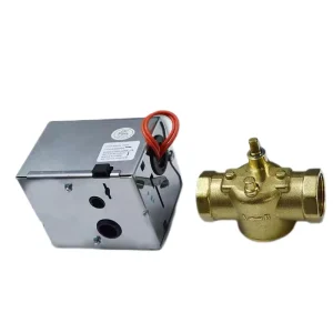 Motorized 2-Way Ball Valve BT-D2 Two-Wire Control Electric On-Off Valve for Fan Coil Unit HVAC