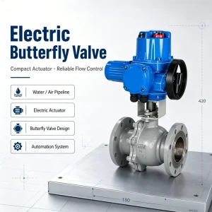 Motorized Actuated Water Electric Ball Valve Stainless Steel 304 316 12v 220v Supplier Electric Ball Valve