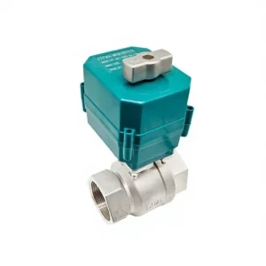 Motorized Actuator 1/2-Inch 3/4-Inch 1-Inch 1 1/4-Inch 1 1/2-Inch 2-Inch BSP NPT Electric Ball Valve 5V 9-24V 220V Automatic Water Drain Valve