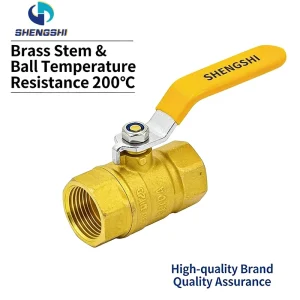 Motorized Hydraulic Brass Ball Valve OEM High Temperature Water Actuated Customized Size Manufacturer