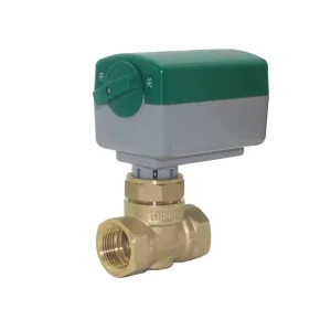 Motorized Two-Way Electric Water Flow Control Valve Customizable OEM Support