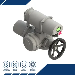 Multi Turn 360 Degree Electric Drive Actuator 110V 220V 380V 415V 50Hz Torque Limit Mechanism in Petroleum Industry
