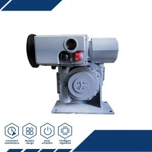 Multi-Turn Electric Actuator LCD Display Base-Mounted ISO 5211 for Water Supply