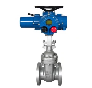Multi Turn Electric Gate Valve Stainless Steel ECB 2″ 15″ DC 24V AC 110 220 380V Intelligent Control