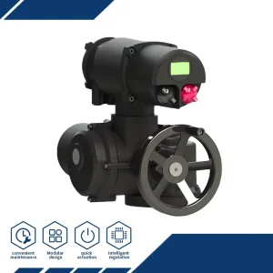 Multi Turn Intelligent Modulating Electric Actuator Remote Local Selcetor Position Indicator in Chemical Industry