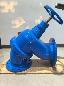 Multifunctional 4 in 1 Combined Valve Globe Balancing Flow Control Non Return Check Valve for Water 1 Port Size EPDM Sealing Low
